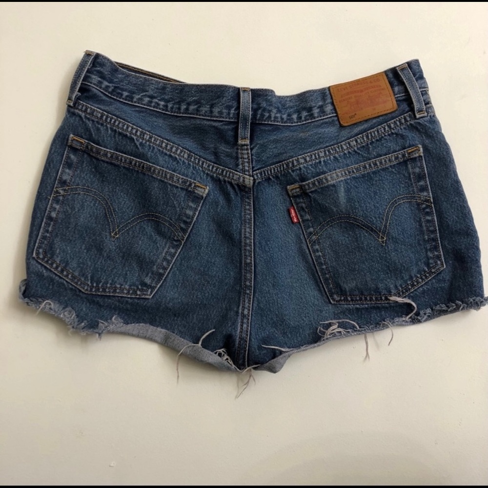 Levi’s 501 High-Waisted Denim Shorts